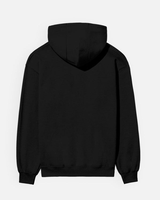 Color_Black hoodie back side