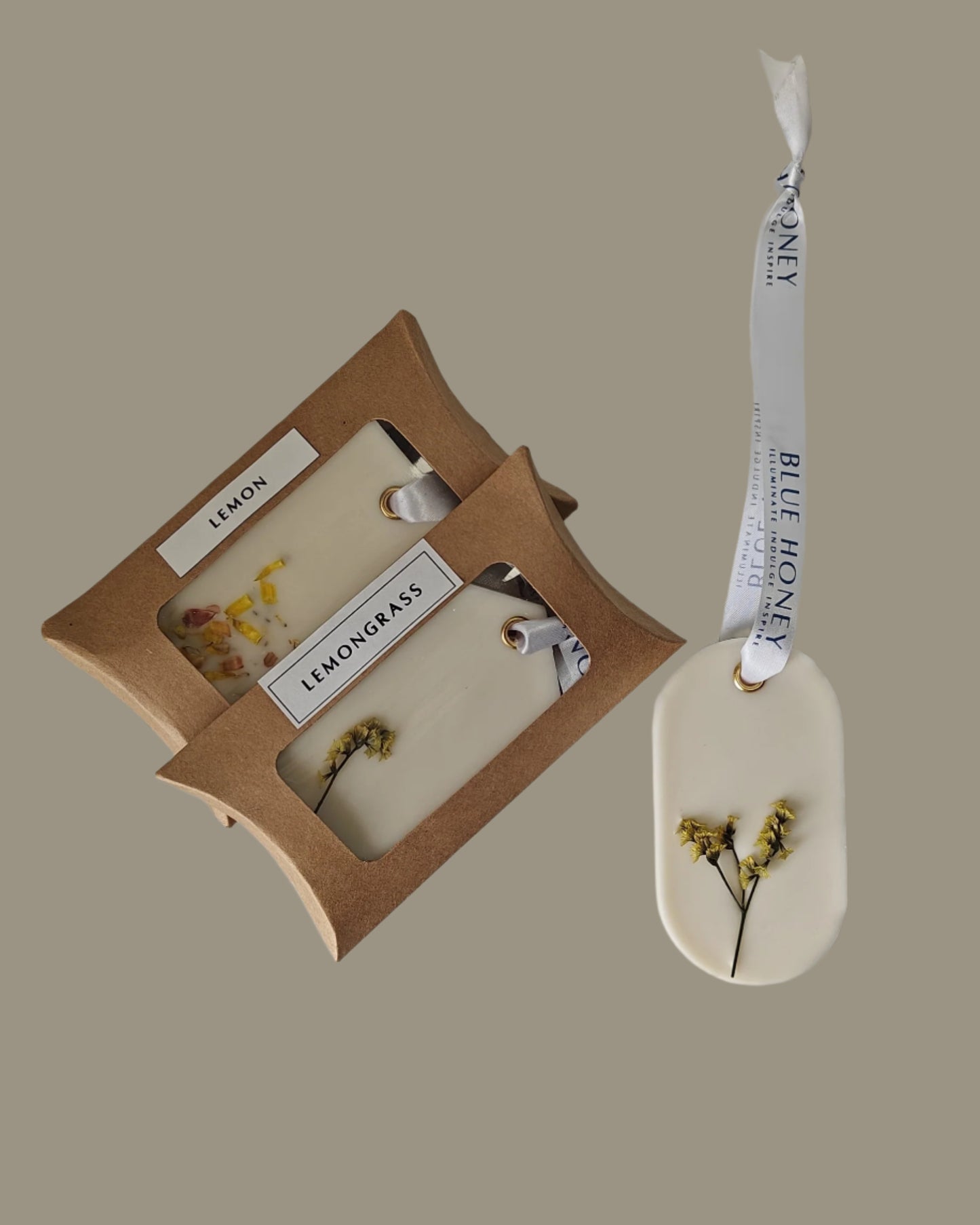 Natural Beeswax Wax Sachet | Handcrafted Fragrance for Closets & Drawers