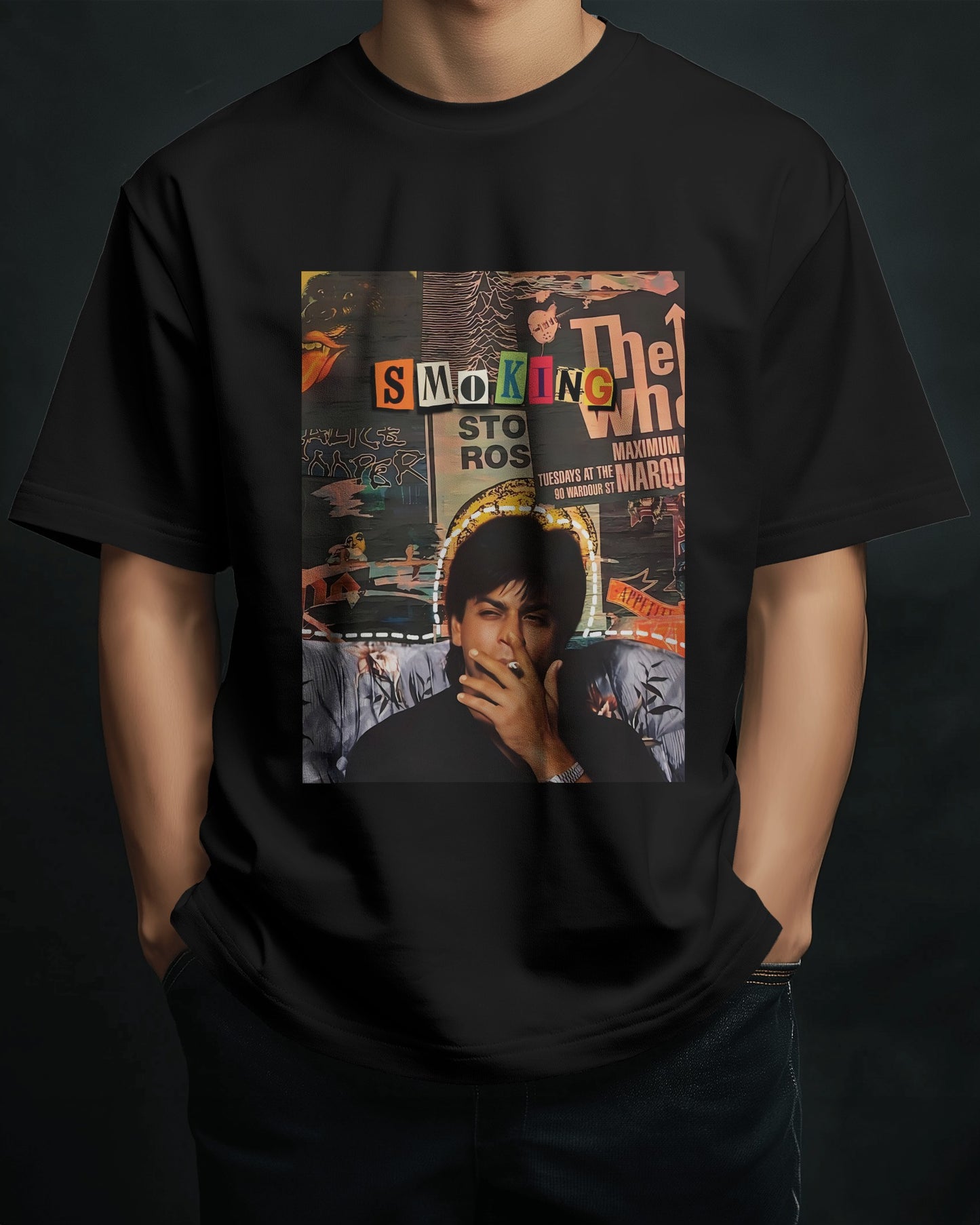 SmoKING T-shirt – Blue Honey