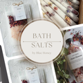 Bath Salts Demystified: Benefits, Uses & the Bliss of Blue Honey Serenity Soaks