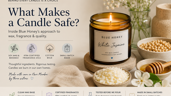 Behind the Scent: How We Choose What Goes Into a Blue Honey Candle