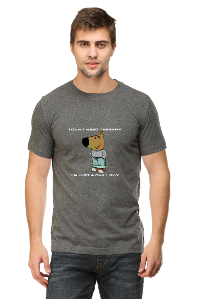 "I Don't Need Therapy" Chill Guy Graphic T-Shirt