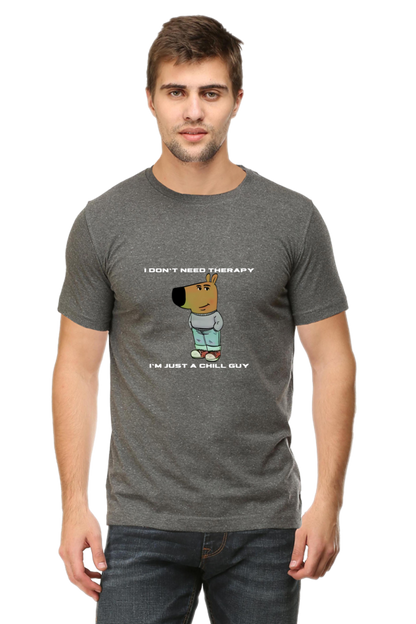 "I Don't Need Therapy" Chill Guy Graphic T-Shirt