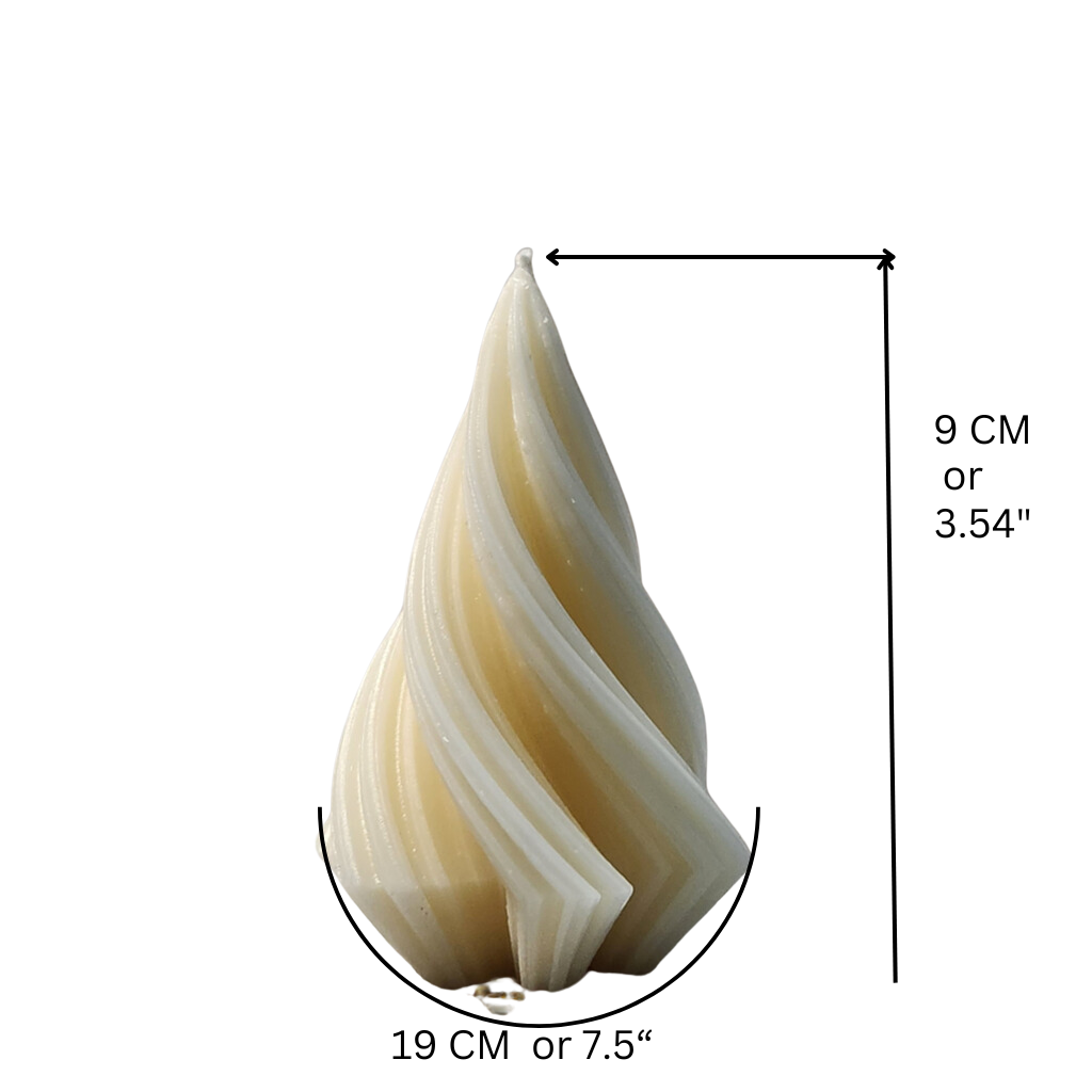 Christmas tree candle dimensions