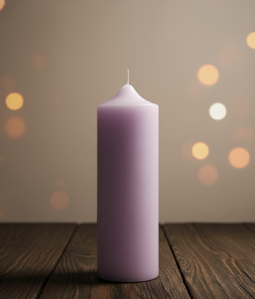Soy wax scented  Pillar Candle 6"*6"