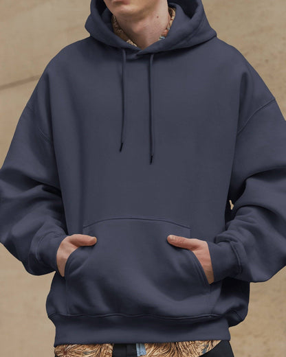 dreamin oversized hoodie front blue