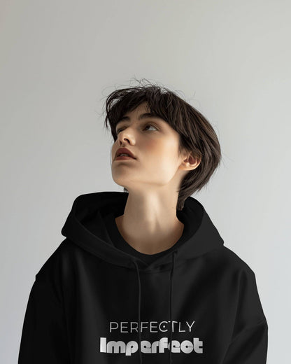 oversized hoodie black front