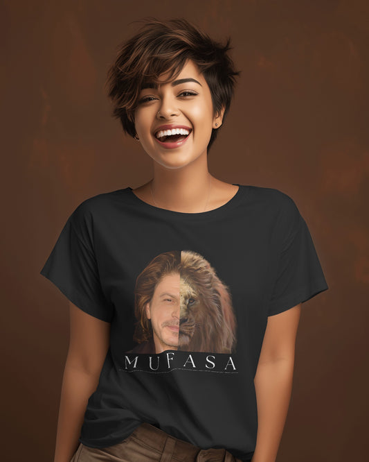 SRK Mufasa T-Shirt – Where Bollywood Meets the Pride Lands